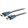 C2G 3 pėdų (90 cm) didelės spartos HDMI® kabelis su jungiamosiomis jungtimis – 4K 60Hz, 0,9 m, HDMI A tipo (standartinis), HDMI A tipo (standartinis), 3D, juodas