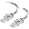 C2G Kabelis / 3 m Pilkas CAT6 PVC Snagless UTP Patch