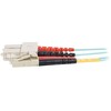 C2G C2G LC-SC 10Gb 50/125 OM3 Duplex Multimode PVC Fiber Optic Cable (LSZH) - Netzwerkkabel - SC multi-mode (M) zu LC Multi-Mode (M) - 2 m - Glasfaser - Duplex - 50/125 Mikrometer - OM3 - halogenfrei - Aquamarin