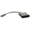 C2G USB C į HDMI garso / vaizdo adapteris su maitinimo tiekimu - USB C tipo į HDMI, juodas, 3840 x 2160 pikselių
