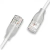 C2G wantecWire eGlow Slim UTP tinklo kabelis CAT6a, balta, ilgis 8,00 m
