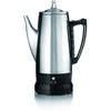 Kavos aparatas C3 Basic Percolator 6 cup, Stainless Steel, 0.8 L, Malta kava, 500 W, Nerūdijantis plienas