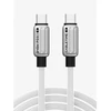 Cabletime CT-CM240-ZSW2, 2 m, USB C, USB C, 480 Gbit/s, Balta