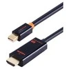 Cabletime 580340073, 1 m, Mini DisplayPort, HDMI, Kištukas, Kištukas, Auksinis