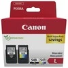 Originalių Canon rašalo kasečių komplektas (juodas ir spalvotas), 11/15 ml + 50 vnt. blizgaus fotopopieriaus