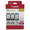 Canon 8286B013, Didelės (XL) išeigos, Juoda, Žydra, Purpurinė, Geltona, 15 ml, 13 ml, 3 vnt., Kelių dalių pakuotė