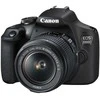 Canon EOS 2000D BK 18-55 IS II EU26, 24,1 MP, 6000 x 4000 pikselių, CMOS, „Full HD“, juoda