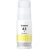 Kasetė rašaliniams spausdintuvams "canon" originalus rašalas gi-43 y, geltonas, 3700p, 4689c001, "canon pixma g540, g640