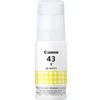 Kasetė rašaliniams spausdintuvams "canon" originalus rašalas gi-43 y, geltonas, 3700p, 4689c001, "canon pixma g540, g640