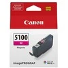 Originalus „Canon“ rašalo kasetė PFI-5100 M, 6954C001, rausvai raudona