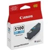 Originalus „Canon“ rašalo kasetė / PFI-5100 PC, 6956C001, foto žydra