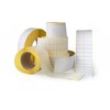 Capture Label 56x25 - Core 25. Baltas.