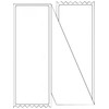 Capture Label 105x220, Core Fanfold
