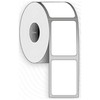 Capture Label 76x95 - Core 25. Baltas.
