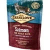 Carni Love Cat lašiša Adult Cat Sensitive &amp; Long Hair 400g