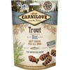 Vafo Praha Sro CARNILOVE SEMI-MOIST SOFT SNACK Upėtakis praturtintas krapais - skanėstas šuniui - 200 g