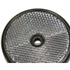 Carpoint Apvalus baltas reflektorius, skersmuo 68 mm, 2 vnt.