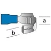 Carpoint Kabelių antgaliai mėlyni kištukai/lizdai 1,5-2,5 mm² 10 vnt.