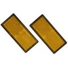 Carpoint Šviesą atspindinčios geltonos 86x40mm 2 vnt.