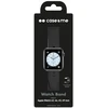 Case4Me „SBS“ ekologiškos odos dėklas „Apple Watch“ laikrodžiui (42/44/45/49 mm). Juodas