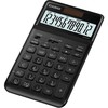 Casio JW-200SC-BK, Stalinis, Bazinis, 12 skaitmenų, Pakreipiamas ekranas, Baterija / Saulės energija, Juoda