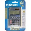 Casio SL-320TER+, Kišeninis, Bazinis, 12 skaitmenų, 1 eilutė, Baterija / Saulės energija, Mėlynas