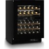 Caso | Wine Cooler | WineDeluxe WDU 36 | Energy efficiency class F | Built-in | Bottles capacity 36 | Cooling type Compressor technology | Juodas