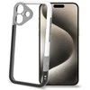 Dėklas Celly Bumper iPhone 16 Svart/Vit