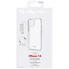 Dėklas CELLY gelinės odos galinis dangtelis Apple iPhone 14, skaidrus