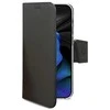 Celly WALLY1053, Piniginės dėklas, Apple, iPhone 15, 15,5 cm (6,1"), Juodas