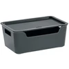 CEP Sandėliavimo dėžutė Bella 4,22 l - 18,0 x 28,0 x 11,0 cm pilka