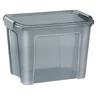 CEP Office Solution Aufbewahrungsbox SHADOW 18 Liter transparent rauchgrau aus recycelter PP mit