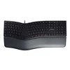 CHERRY KC 4500 ERGO su laidu Ergonomic Klaviatūra, Juodas, USB (QWERTY - UK), Full-size (100%), su laidu, USB, QWERTY, Juodas