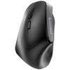 CHERRY MW 4500 LEFT Belaidė 45 laipsnių pelė, Juoda, USB, Kairiarankiams, Optinė, RF Belaidė, 1200 DPI, Juoda, Pilka