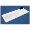 Klaviatūra Contour „Active Key AK-C8200“, laidinis, USB, baltas