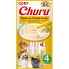 INABA Churu Tunas su sūriu Receptas - skanėstai katėms - 4x14 g