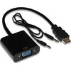Adapteris AV Inca INCA Adapteris IHTV-7TS HDMI > VGA St. + USB Audio, 1080P, SW mažmeninė prekyba