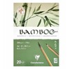 Clairefontaine Papier akwarelowy ''100% Bamboo Paper'' 20 ark A4, 250gram, Toplimet, mocna strona papierowa