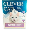 Kraikas dla kota Clever Cat żwirek dla kota levanda 10 L