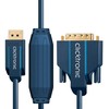 Clicktronic DisplayPort/DVI laidas. V/M. Mėlyna. 1,0 m