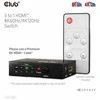 Club 3D Club3D jungiklis 1:3 HDMI 8K60Hz/4K120Hz, 3 portai