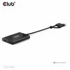 Adapteris AV Club 3D Club3D Adapteris USB-C (USB A adapteris) > 2x HDMI 4K@60Hz St/Bu mažmeninė prekyba