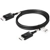 Club 3D Club3D Kabelis DisplayPort 2.1 na DisplayPort 2.1, VESA DP80, 4K240Hz/8K60Hz/10K60Hz (M/M), 1.6m, juoda
