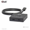 Club 3D „Club3D“ jungiklis, USB-C į 2xUSB-C dvipusis 2in1, 8K60Hz, 4K120Hz, PD 100W