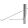 Tvirtinimo dirželis Elematic, 4,5 x 290 mm, baltas