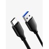 USB kabelis, „Cabletime“, USB-A į USB-C, 1 m