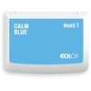 Colop PAGALVĖLĖ ANTSPAUDŽIAMS 90x50mm COLOP MAKE1 155132 CALM Mėlynas/Dangaus mėlyna