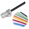 COMMSCOPE 6 kategorijos U/UTP jungiamasis kabelis, Mino6 plonas, 3,84 m skersmens, 2,1 m ilgio, baltas, su LSZH apvalkalu