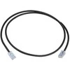 COMMSCOPE Patchkabel kat 6A U/UTP, Mino6A slim 4,95mm i diameter, længde: 50 fod (15m), farve: mørk grå med LSZH kappe
