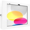 Dėklas na tablet Compulocks Compulocks Apex - Gehause - fur Tablett - verriegelbar - Metallrahmen - baltas - Wandmontage - fur Apple iPad A16 Wi-Fi, A16 Wi-Fi + Cellular